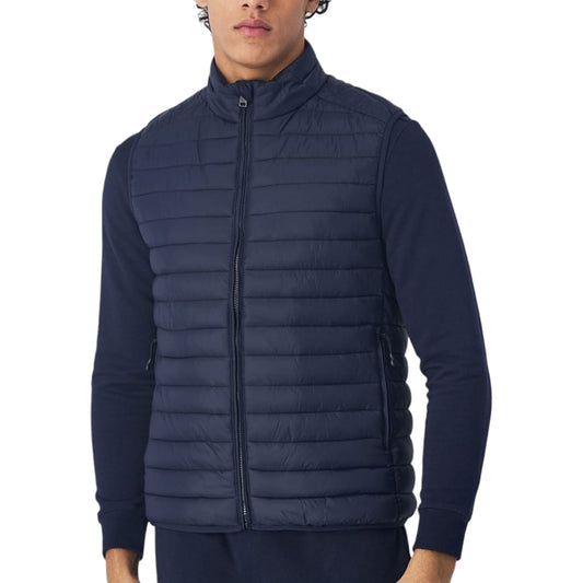 Sleeveless Puffer Jacket Blue