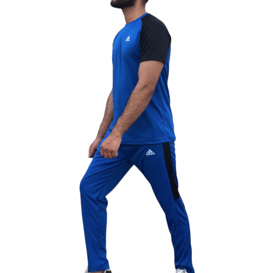 ADS TRACKSUIT MENS ROYAL/BLACK