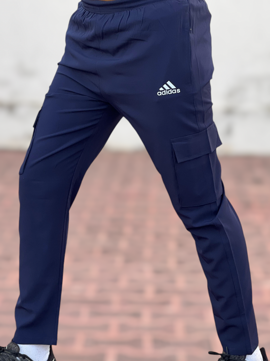 ADS Woven Cargo Pants Men Blue