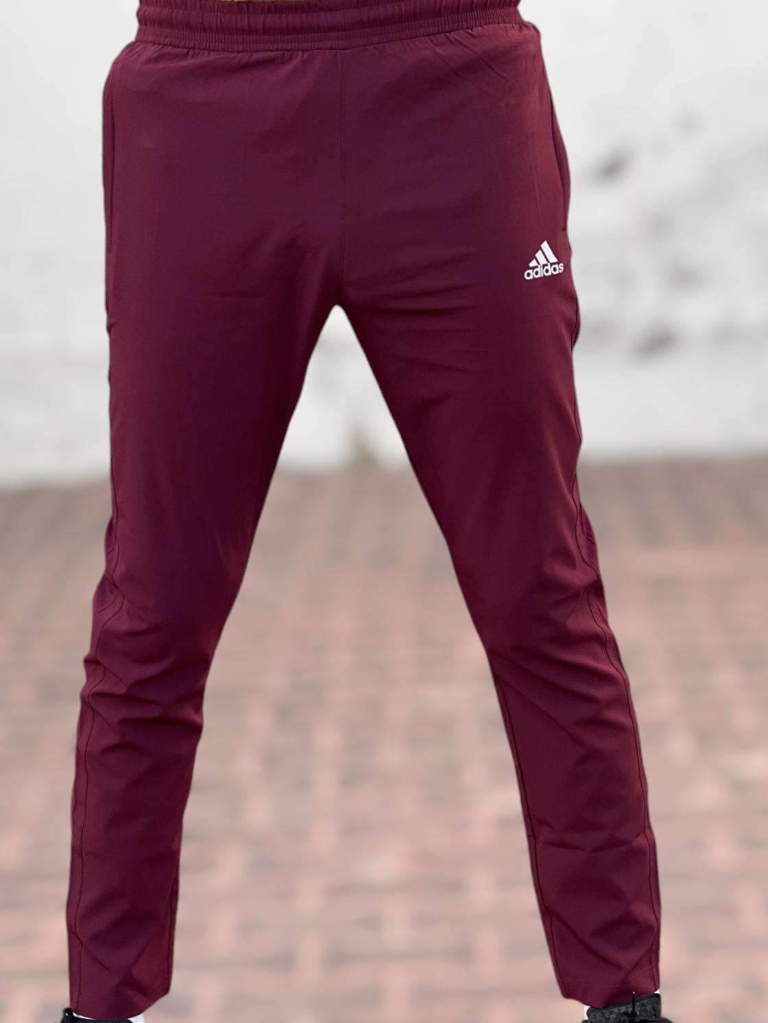 ADS Woven Pants Men Maroon