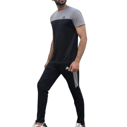 ADS TRACKSUIT MENS BLACK/GRAY