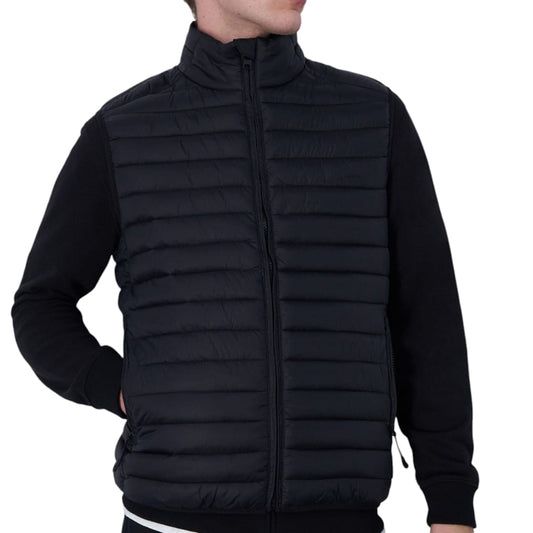 Sleeveless Puffer Jacket Black